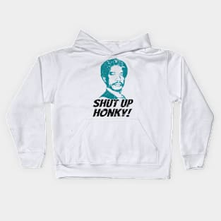 Artdrawing blue color - shut up honky! Kids Hoodie